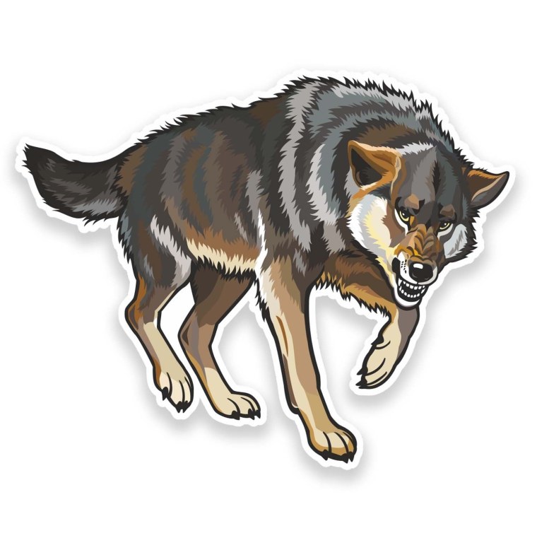 Волк для фотошопа