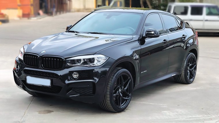 BMW x6 Black 2018