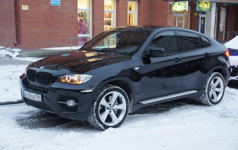 BMW x6 2008 черный