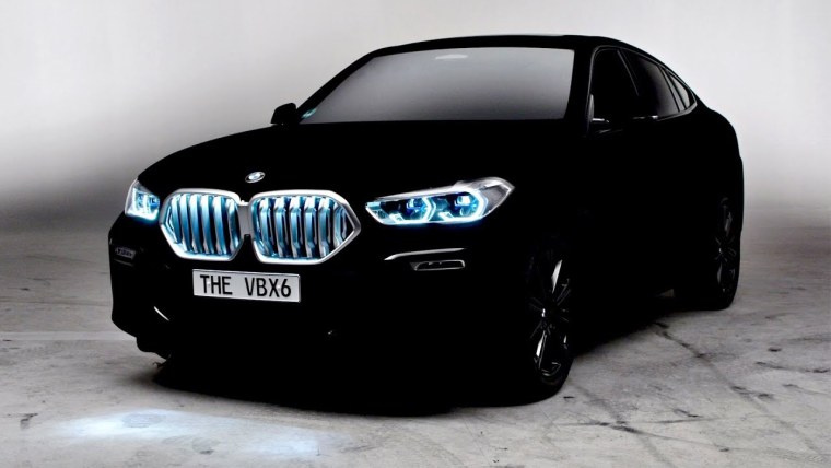 BMW x6 Vantablack