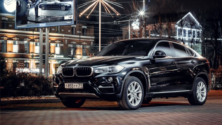 БМВ x6 черный