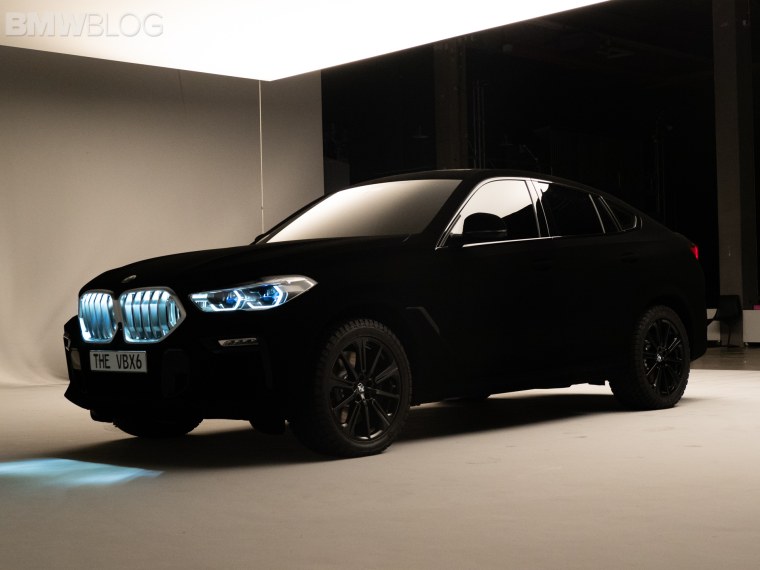 BMW x6 Vantablack