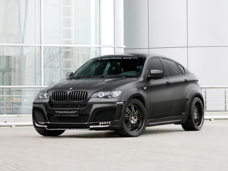 BMW x6 Tuning Black