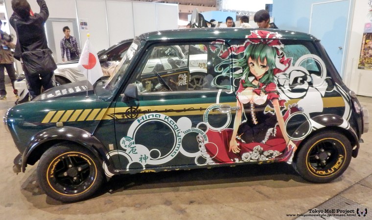Subaru Impreza Itasha аэрография аниме