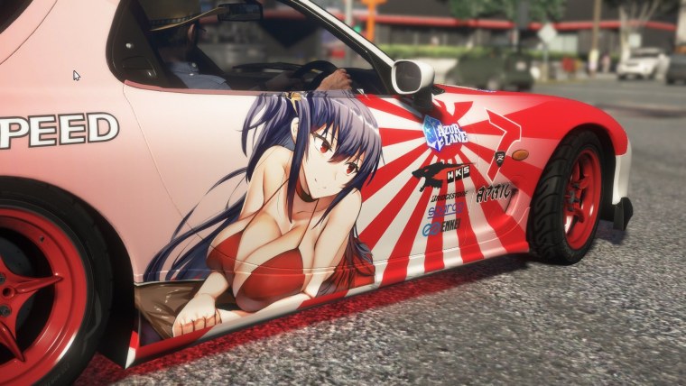 Винил Itasha Zero two