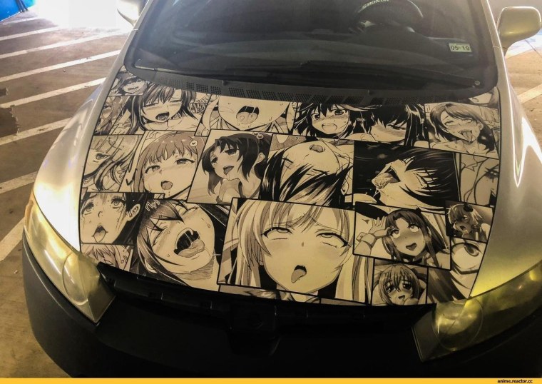 Itasha ахегао