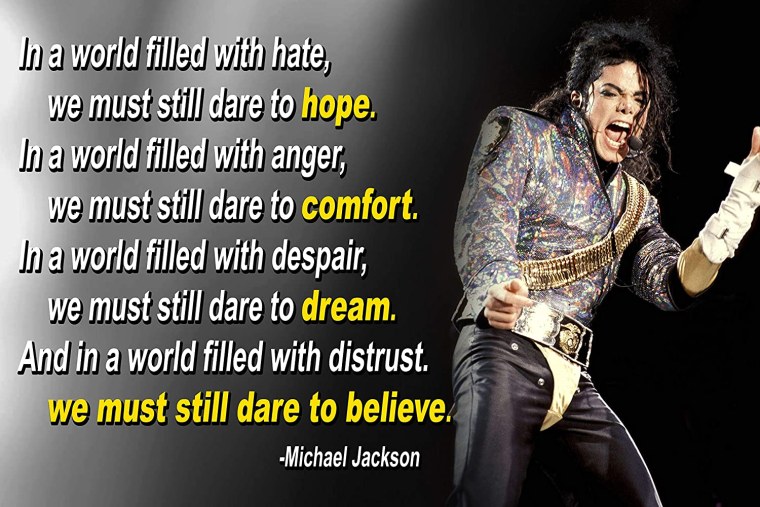 Майкл Джексон плакат все звезды