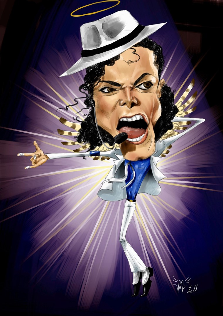 Роспись Майкла Джексона