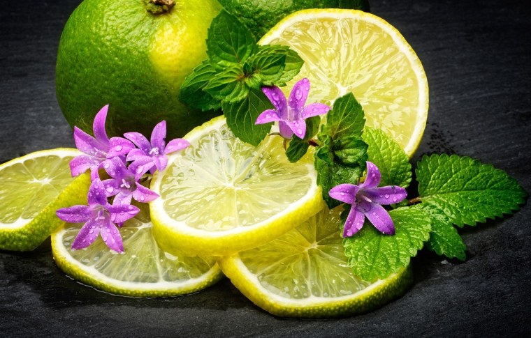 Лимон лайм мята