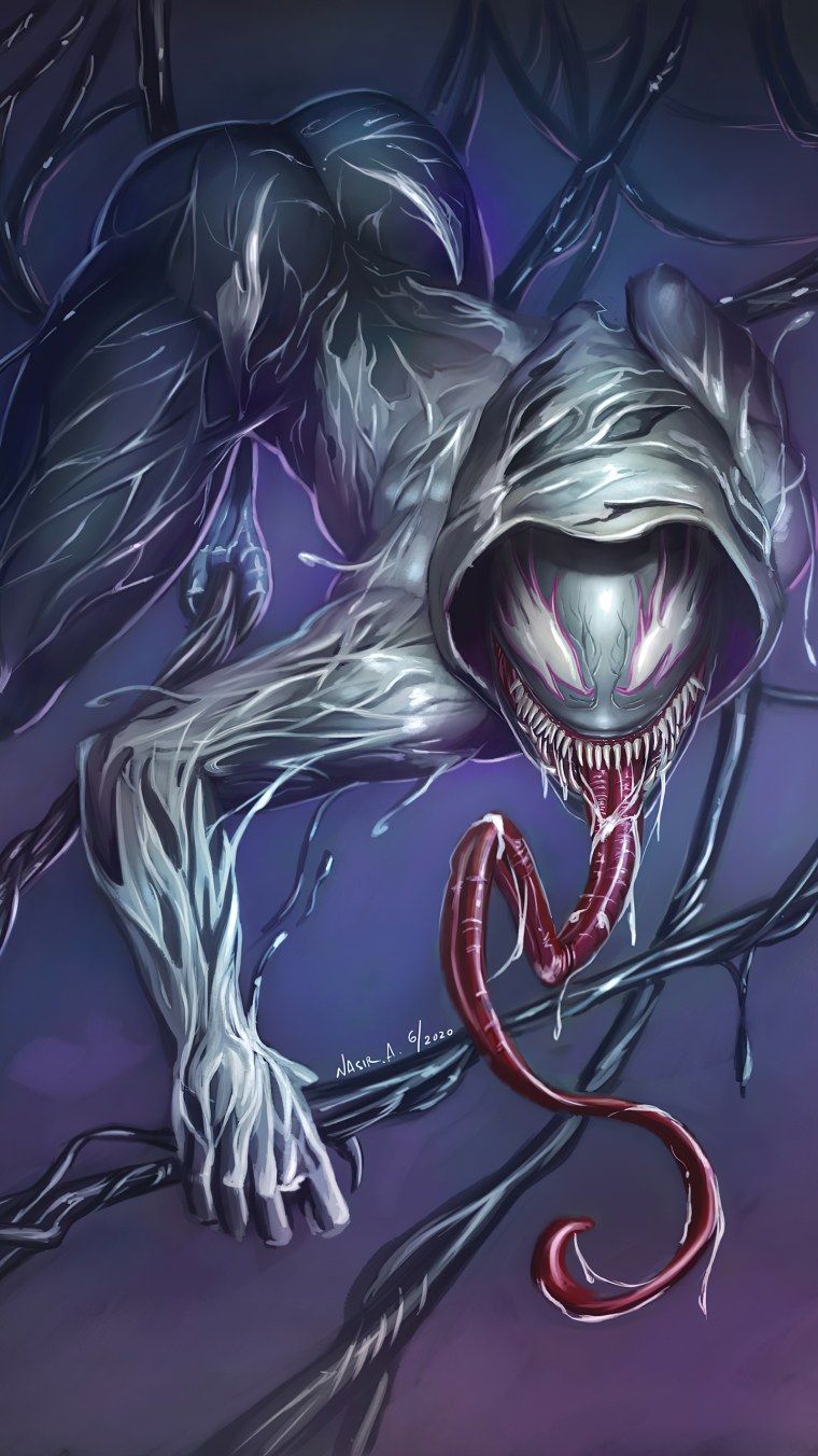 Человек паук женщина кошка Веном