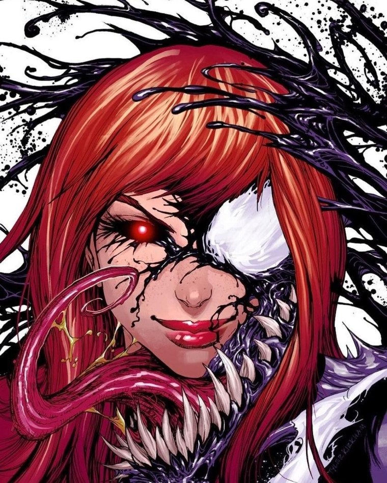 Гвен Стейси симбиот превращение