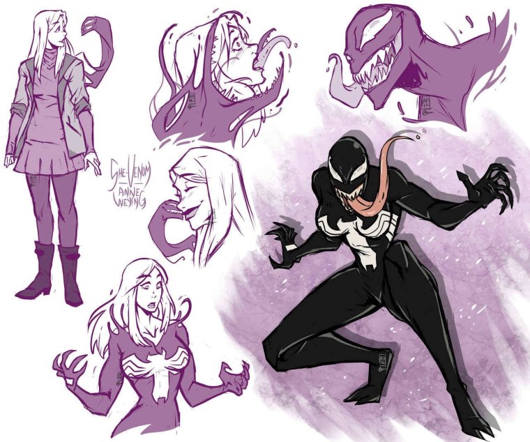 Смешные комиксы про Венома