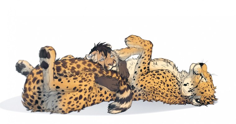 Раскраска Дикие кошки