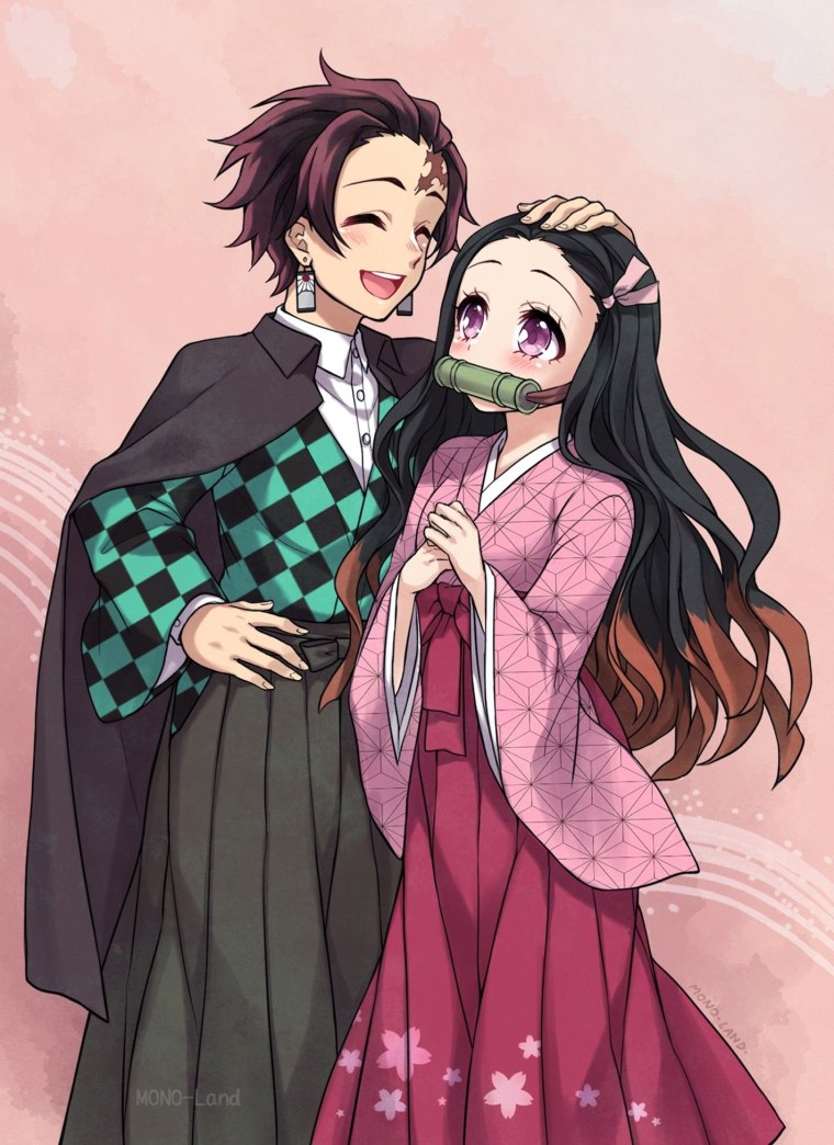 Nezuko and Tanjiro