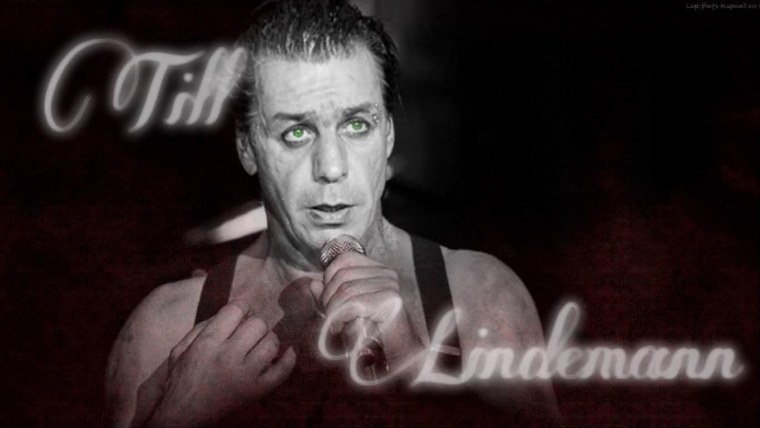 Тилль Линдеманн в молодости на обои