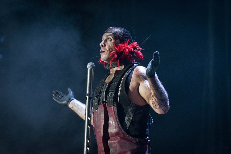 Rammstein Тилль Линдеманн 2010