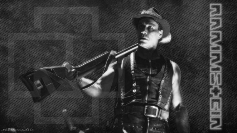 Тилль Линдеманн в молодости на обои