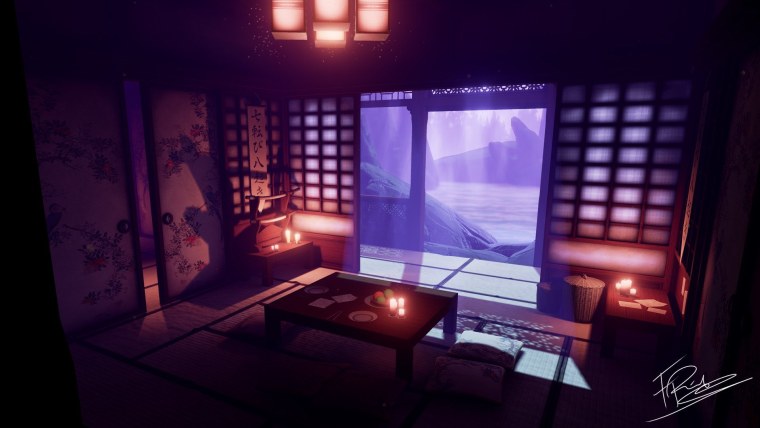 Девушка за макбуком