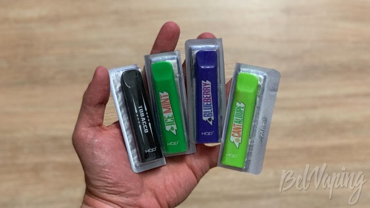 Электронная сигарета HQD Cuvie Plus 1200 Ледяная мята