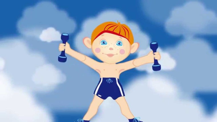 Веселая мульт зарядка