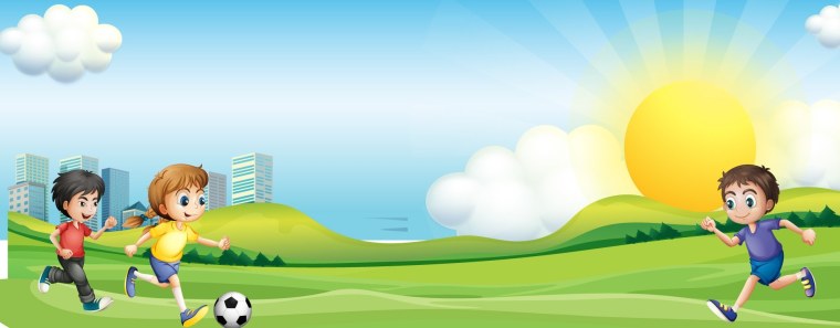 Спортивный фон для детей