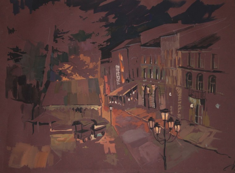 Луна в живописи