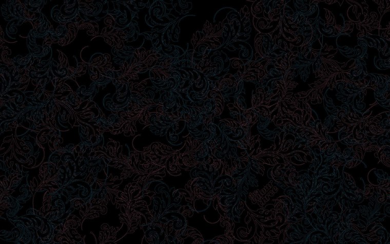 Черный фон с узорами