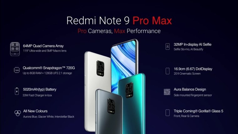 Xiaomi Redmi Note 9 Pro и Redmi Note 9 Pro Max