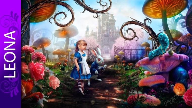 Алиса в стране чудес обои