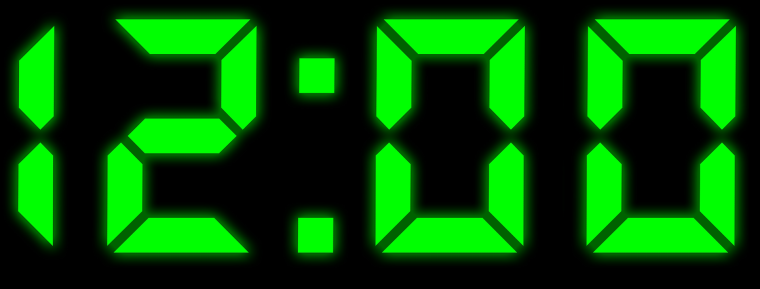 Часы настенные блестящие