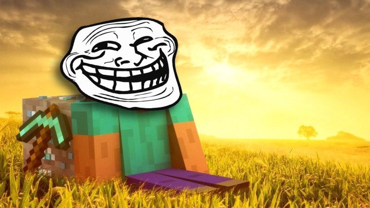 Майнкрафт ТРОЛЛИНГ