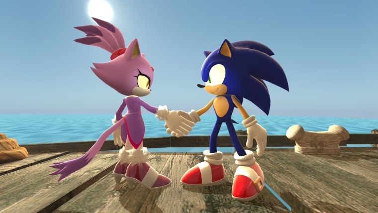 Обои Соника бум