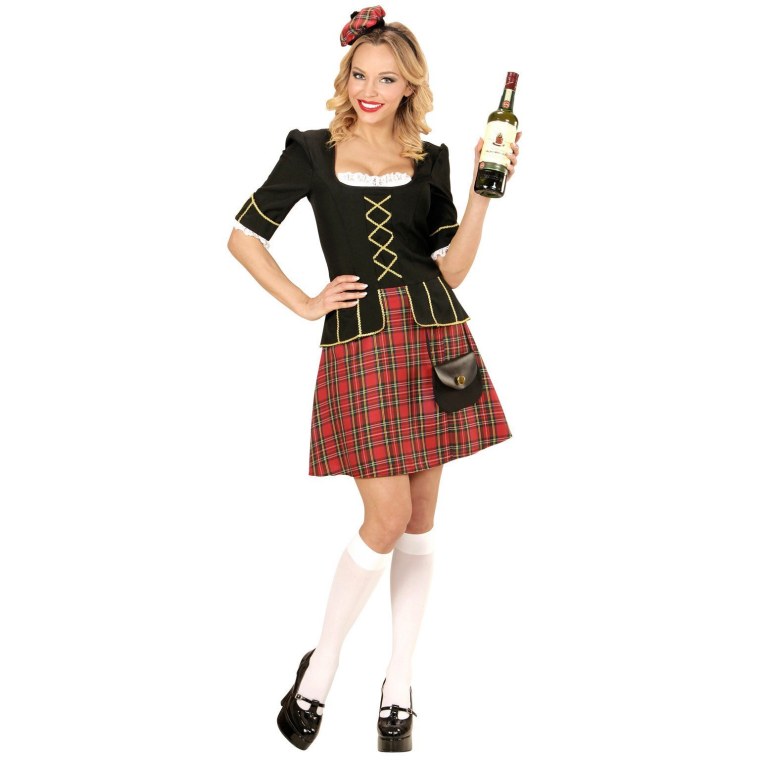 Девушки в клетчатых секси юбках