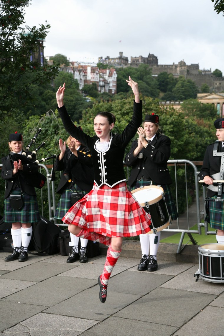 Шотландия килт девушка