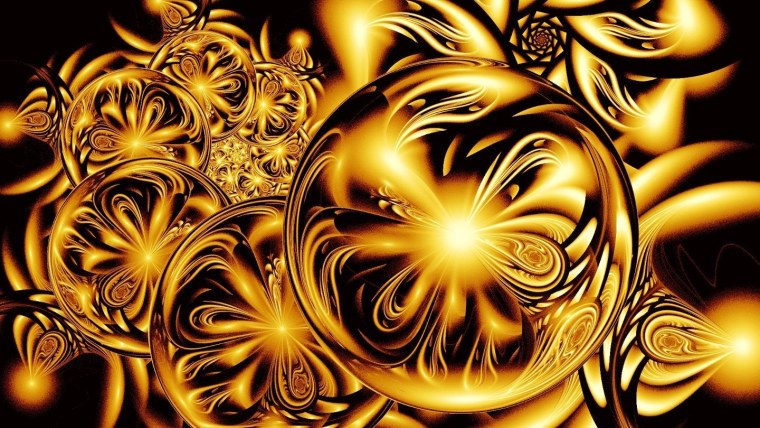 Чёрно золотой