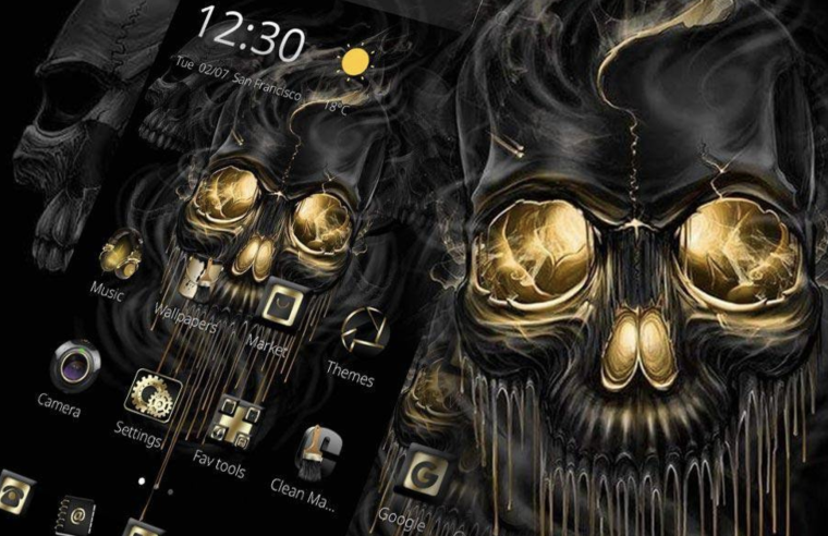 Абстракция в темных тонах