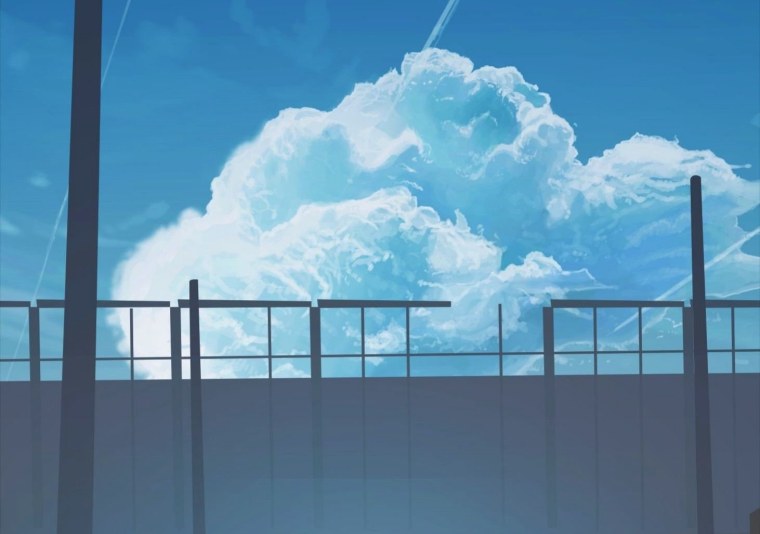 Аниме пейзаж