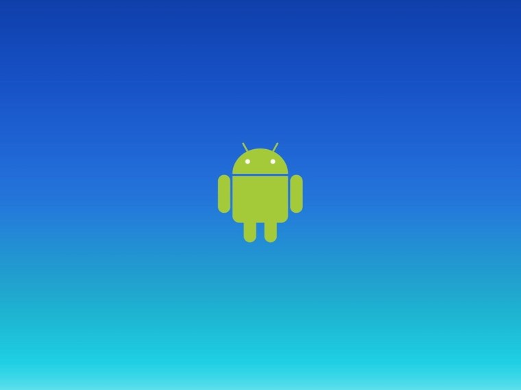 Андроид синий