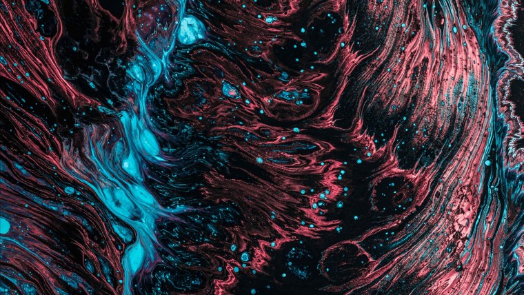 Красочные разводы