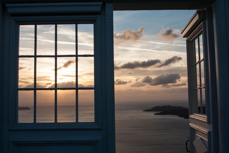 Окно с красивым видом