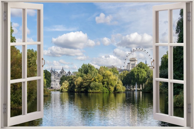 Фотообои окно