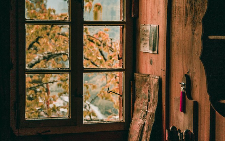 Пейзаж в окне