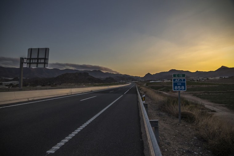 Дорога в огне