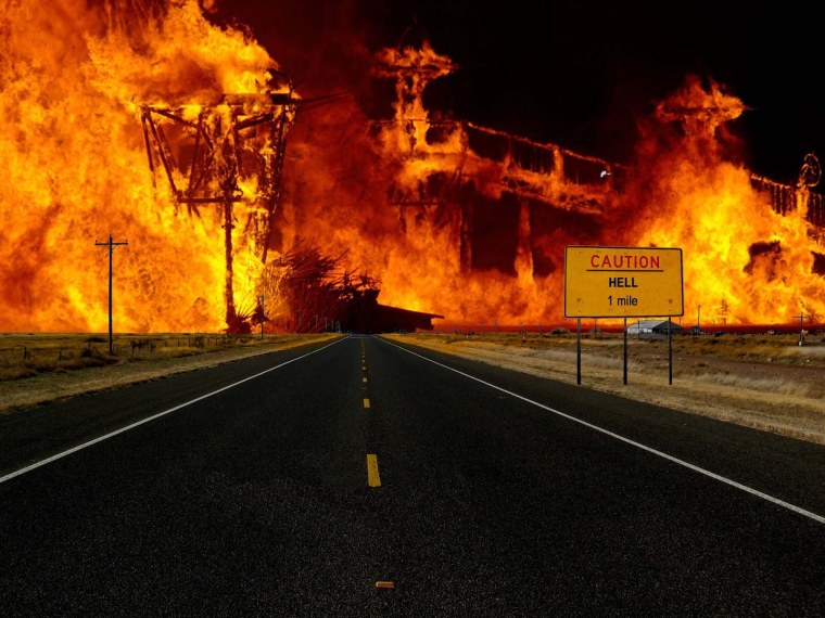 Дорога в ад знак