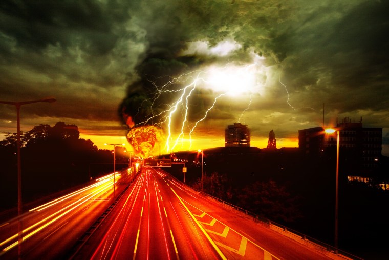 Оранжевая молния