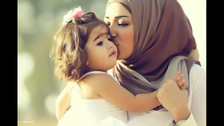 Мусульманка с ребенком