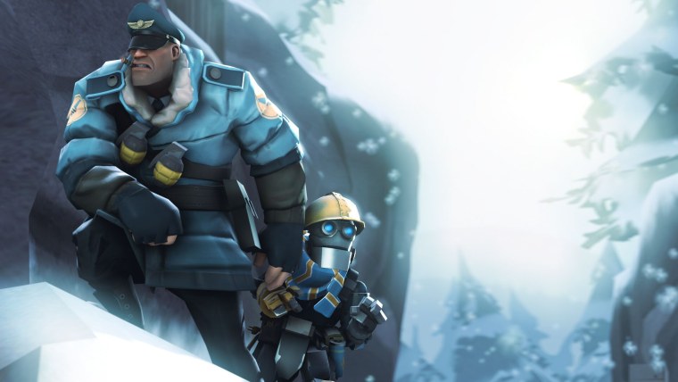 Team Fortress 2 солдат синий