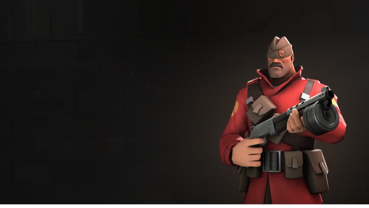 Team Fortress 2 обои солдат