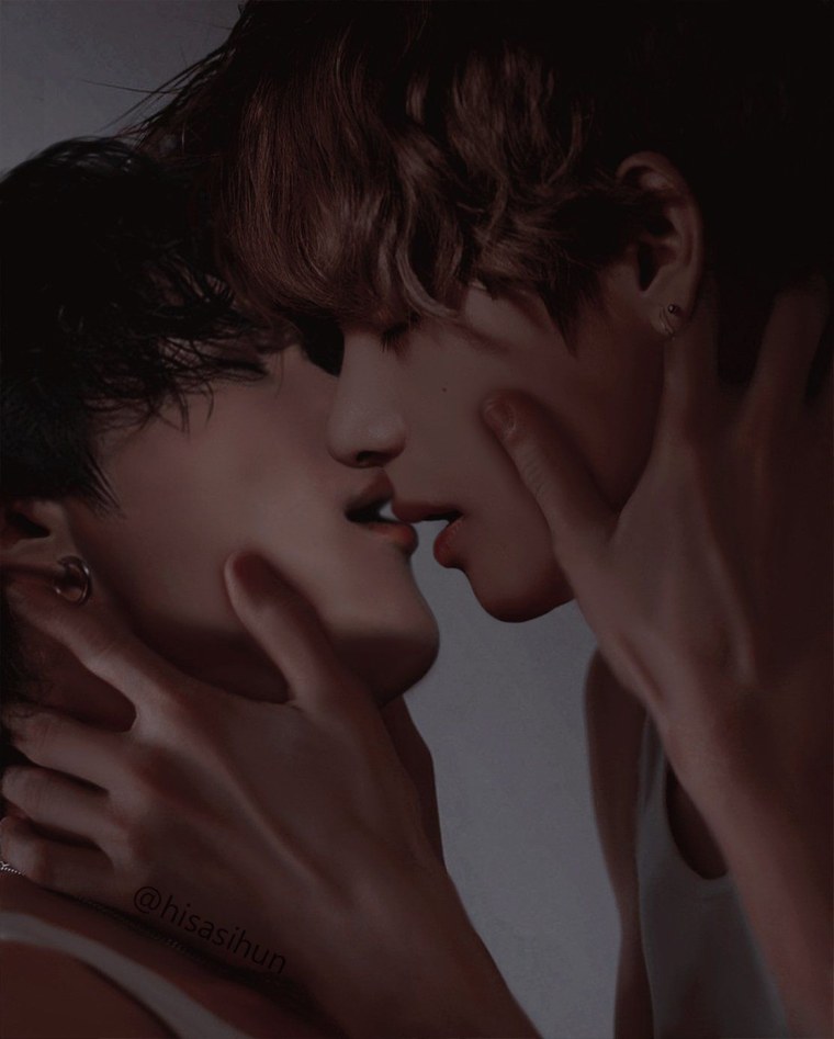 Вигуки БТС поцелуй