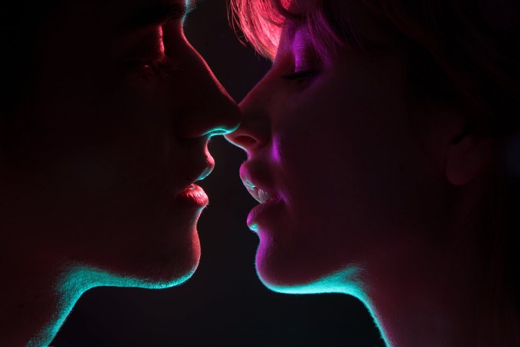 Красивый поцелуй